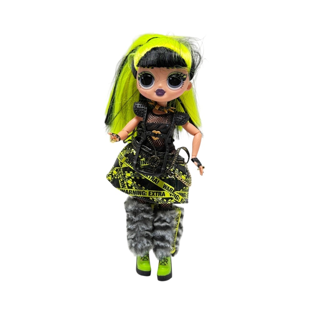 MGA LOL‎ Surprise OMG Remix Bhad Gurl Fashion Doll Neon Green Black 2019